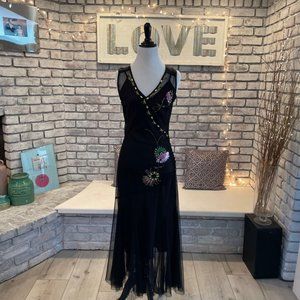 Whistled Vintage Evening Dress